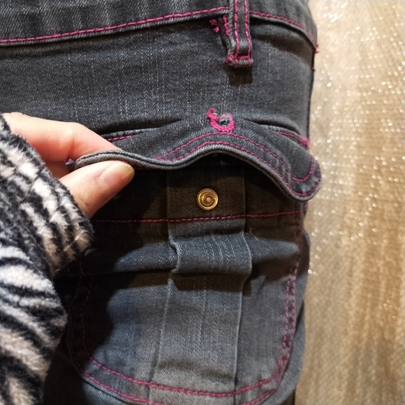 ❤️‍🔥🔥HURRY!! STORE CLOSE THIS WEEK!!　Y2K Vintage Rmarks Pink Stitch Denim 29 - Picture 5 of 9